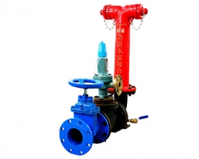 Floor fire pump adapter